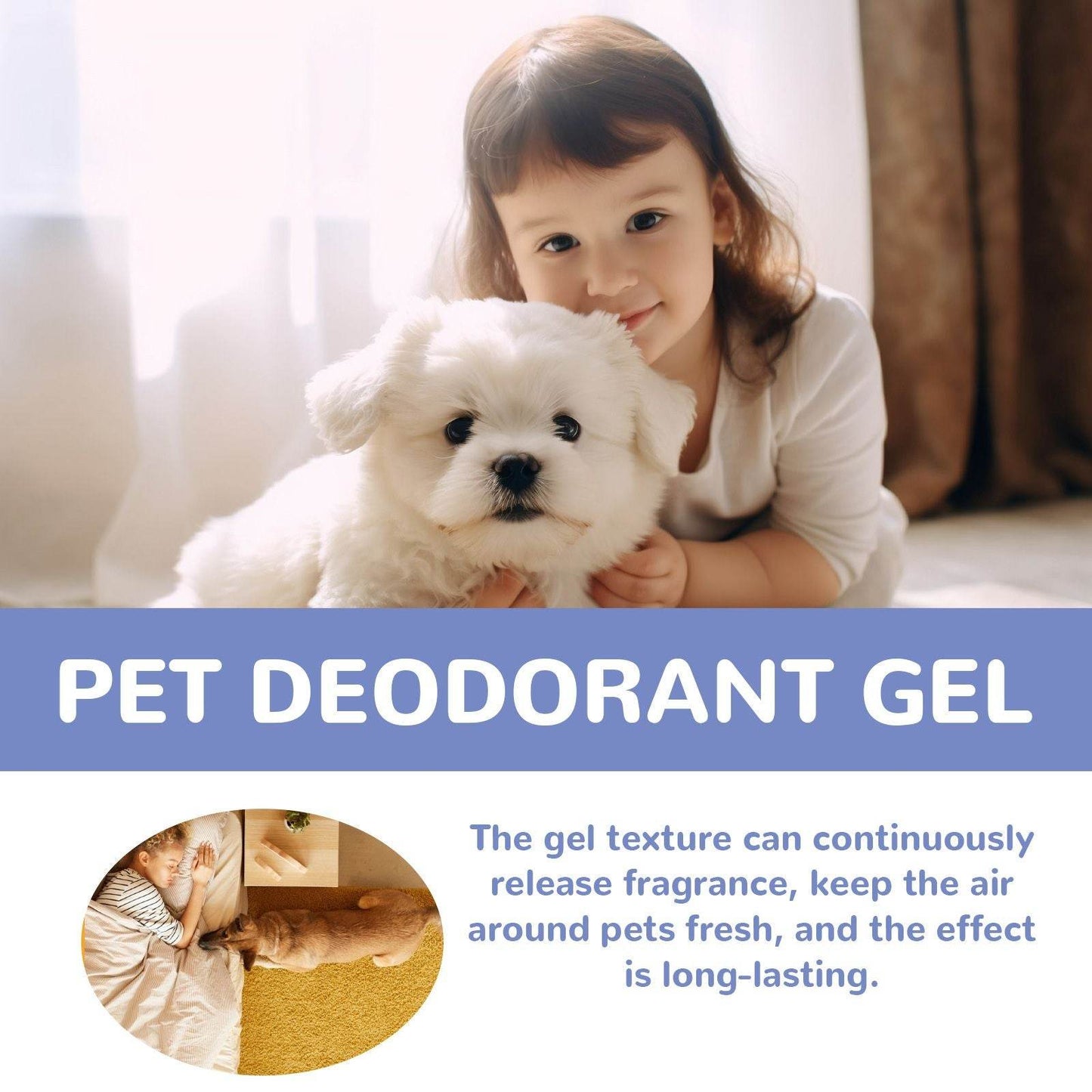 Purrfect Pet Kingdom Long-Lasting Pet Odor Neutralizer Gel Purrfect Pet Kingdom