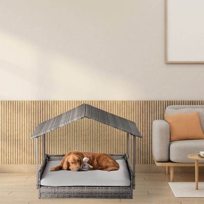 Purrfect Pet Kingdom Canopy Dog Bed for Medium Pets Purrfect Pet Kingdom