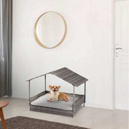 Purrfect Pet Kingdom Canopy Dog Bed for Medium Pets Purrfect Pet Kingdom