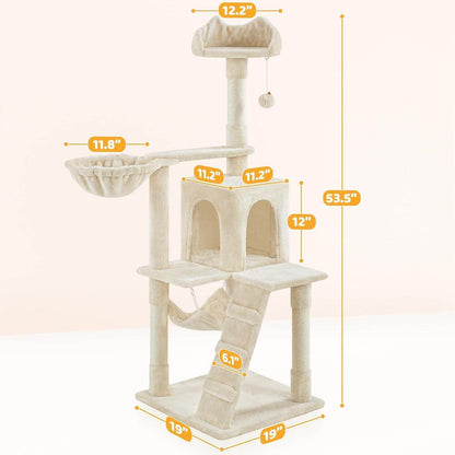 Purrfect Pet Kingdom Cat Tree for Indoor Cats - Premium Tower Purrfect Pet Kingdom