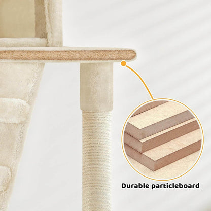 Purrfect Pet Kingdom Cat Tree for Indoor Cats - Premium Tower Purrfect Pet Kingdom