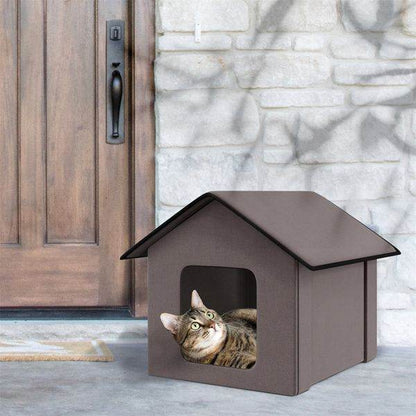 Purrfect Pet Kingdom Cozy Cat House - Soft & Warm Bed Purrfect Pet Kingdom