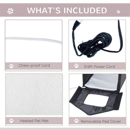 Purrfect Pet Kingdom Cozy Cat House - Soft & Warm Bed Purrfect Pet Kingdom