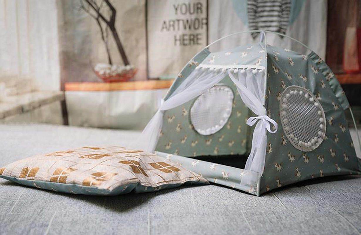 Purrfect Pet Kingdom Cozy Dog and Cat Indoor Tent 🚀 Purrfect Pet Kingdom