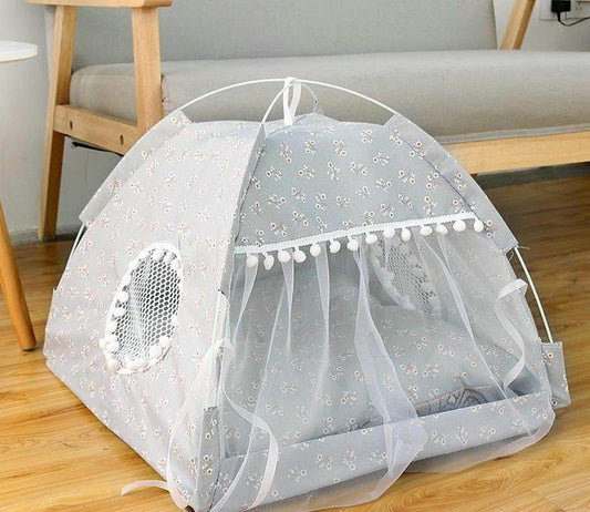 Purrfect Pet Kingdom Cozy Dog and Cat Indoor Tent 🚀 Purrfect Pet Kingdom