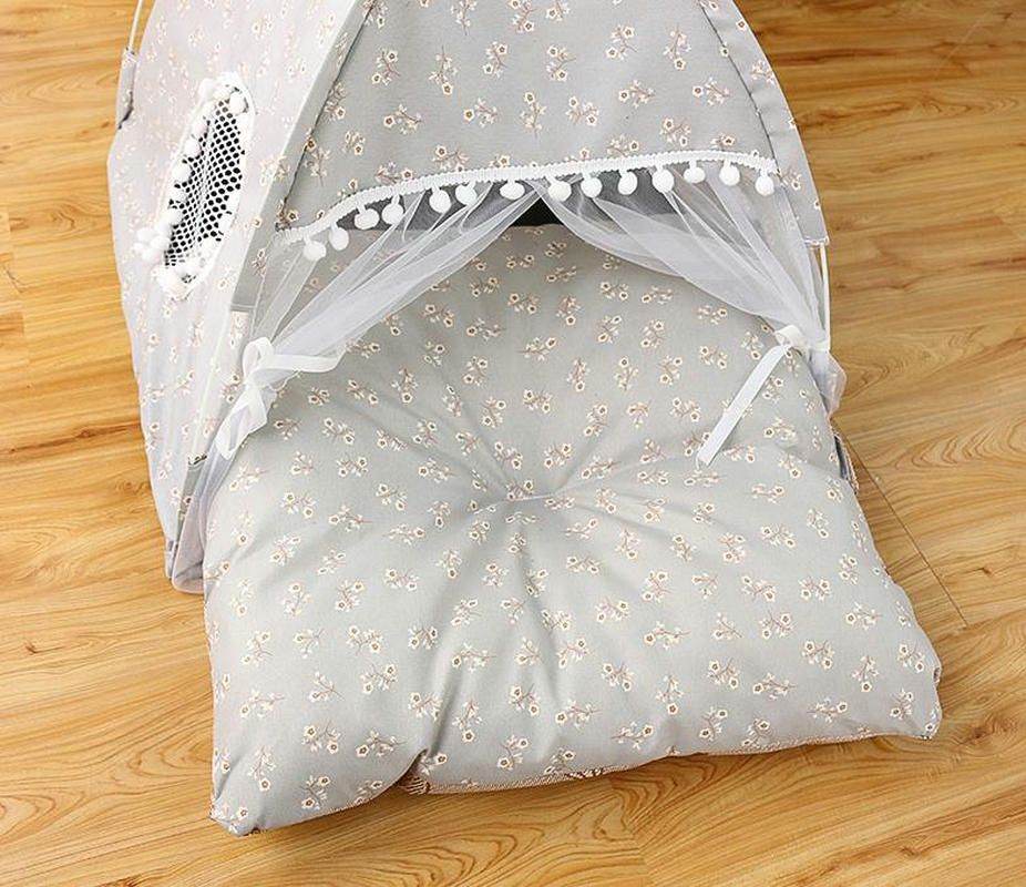 Purrfect Pet Kingdom Cozy Dog and Cat Indoor Tent 🚀 Purrfect Pet Kingdom