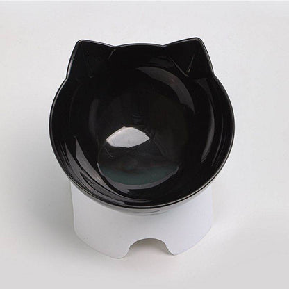 Purrfect Pet Kingdom Elevated Ear-Tip Cat Feeder Bowl Purrfect Pet Kingdom