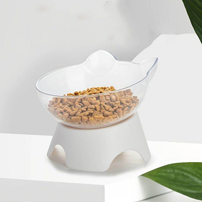 Purrfect Pet Kingdom Elevated Ear-Tip Cat Feeder Bowl Purrfect Pet Kingdom