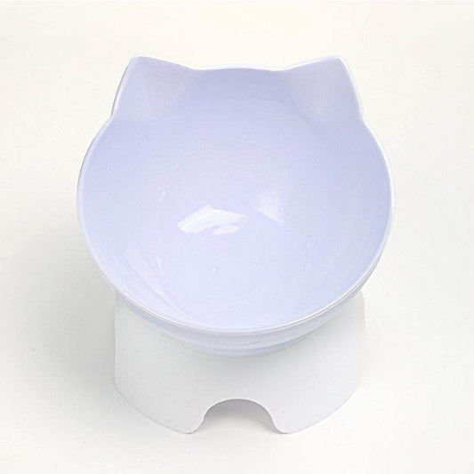 Purrfect Pet Kingdom Elevated Ear-Tip Cat Feeder Bowl Purrfect Pet Kingdom