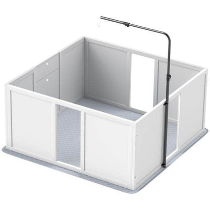 Purrfect Pet Kingdom Indoor Dog House with Playpen Purrfect Pet Kingdom