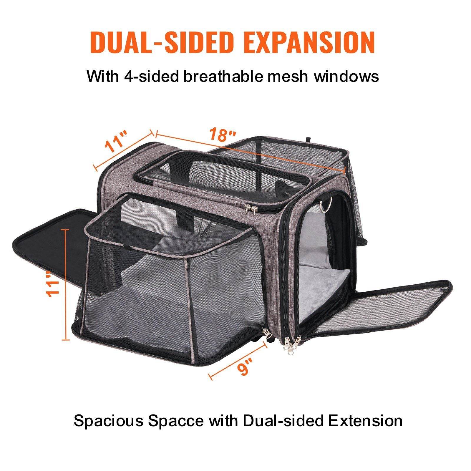 The Purrfect Pet Kingdom Airline Approved Cat Carrier with Wheels 🐾 Purrfect Pet Kingdom