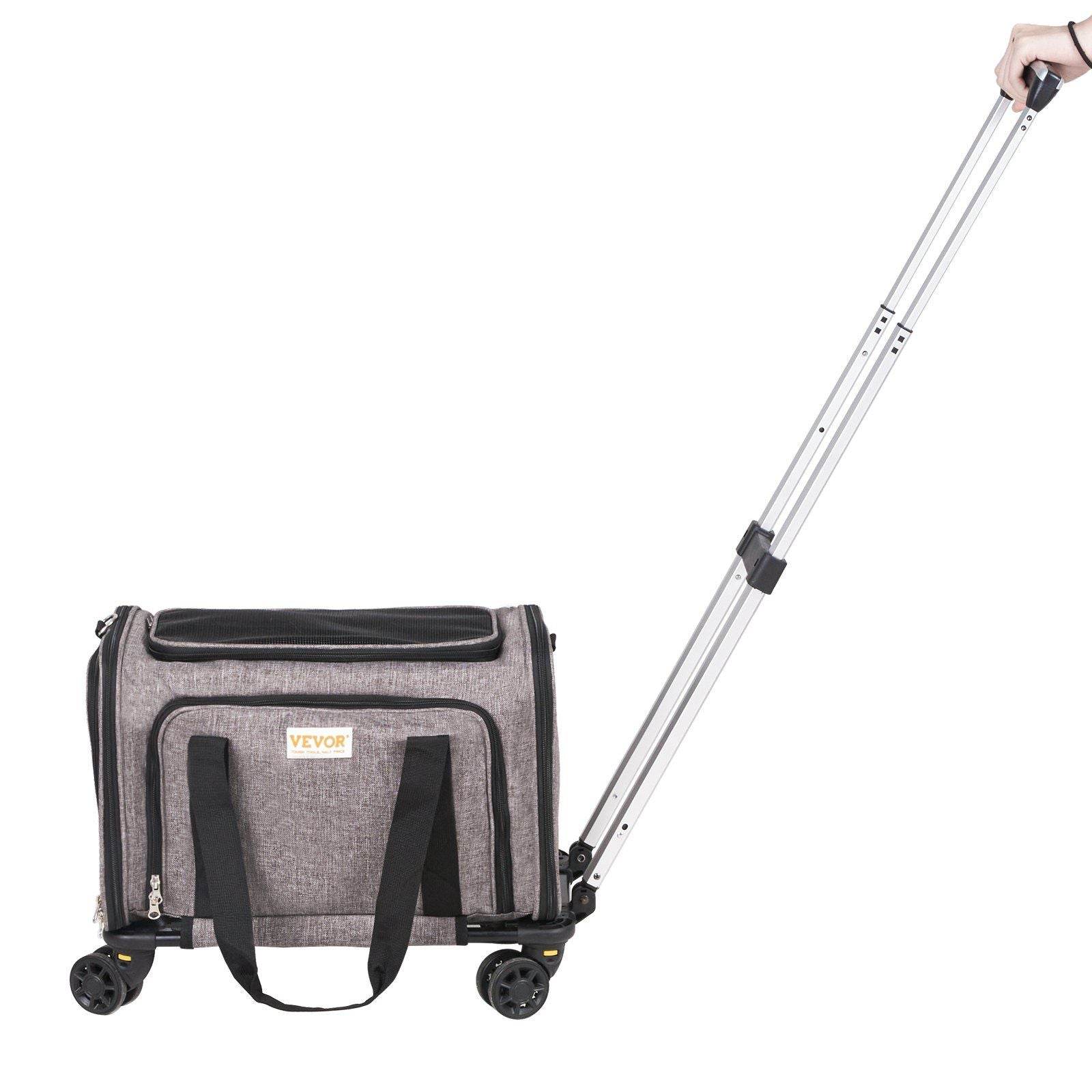 The Purrfect Pet Kingdom Airline Approved Cat Carrier with Wheels 🐾 Purrfect Pet Kingdom