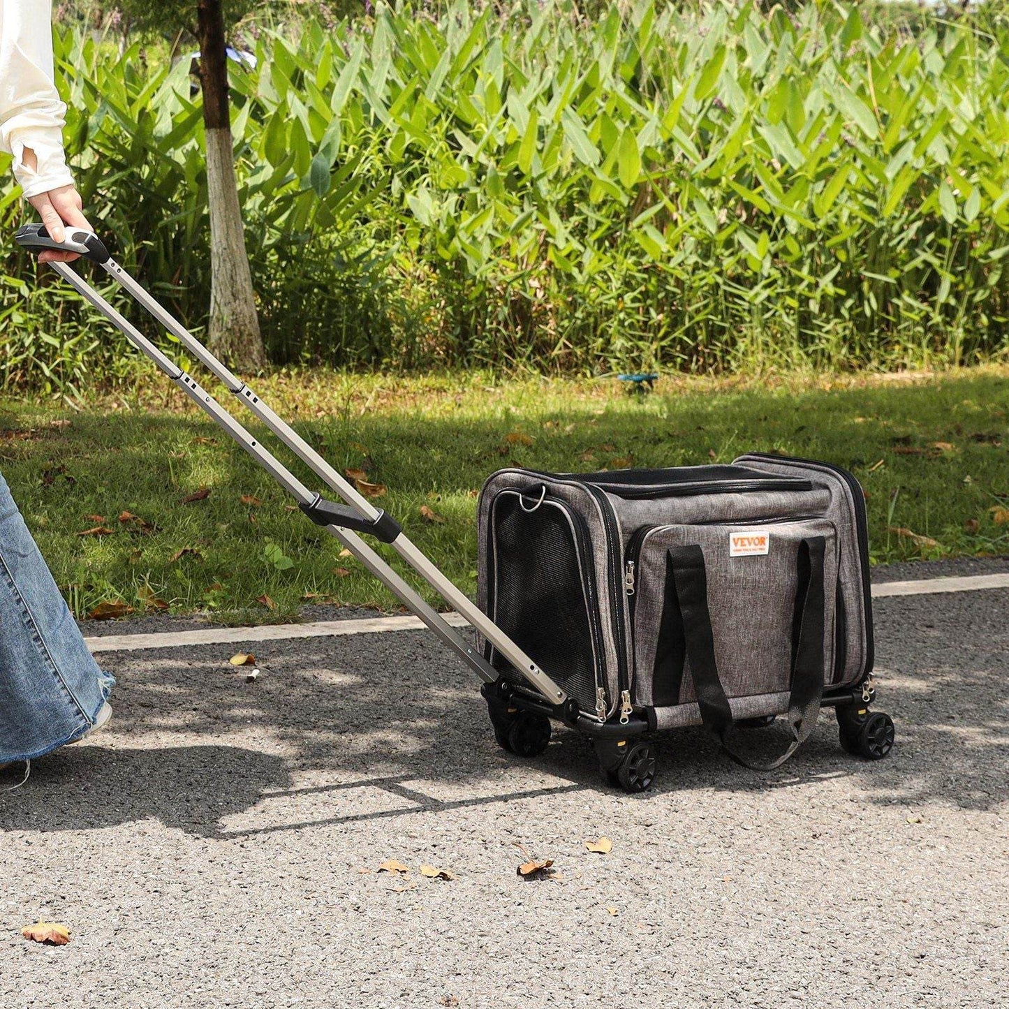 The Purrfect Pet Kingdom Airline Approved Cat Carrier with Wheels 🐾 Purrfect Pet Kingdom