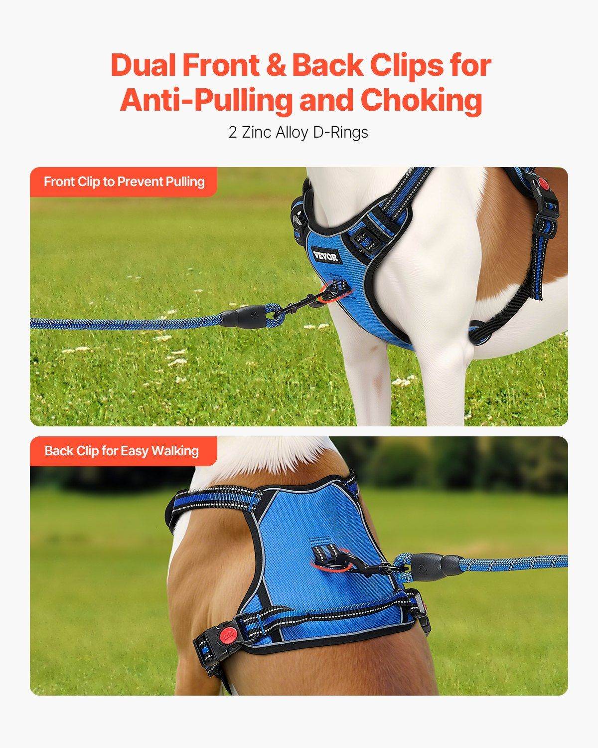 Purrfect Pet Kingdom Anti-Pull Dog Vest for Large Breeds Purrfect Pet Kingdom