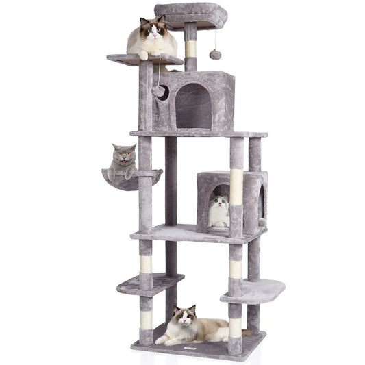 Purrfect Pet Kingdom Cat Condo Scratch Post Luxury Default Purrfect Pet Kingdom