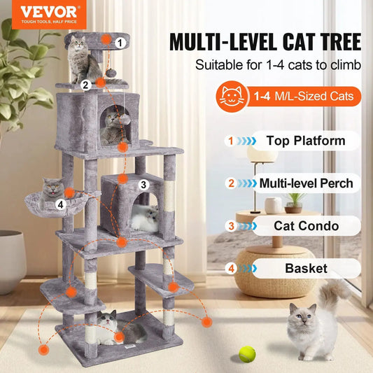 Purrfect Pet Kingdom Cat Condo Scratch Post Luxury Purrfect Pet Kingdom
