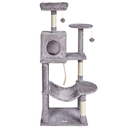 Purrfect Pet Kingdom Cat Tree with Condos and Scratching Posts Purrfect Pet Kingdom