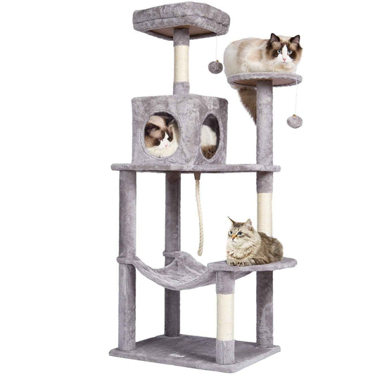 Purrfect Pet Kingdom Cat Tree with Condos and Scratching Posts Default Purrfect Pet Kingdom