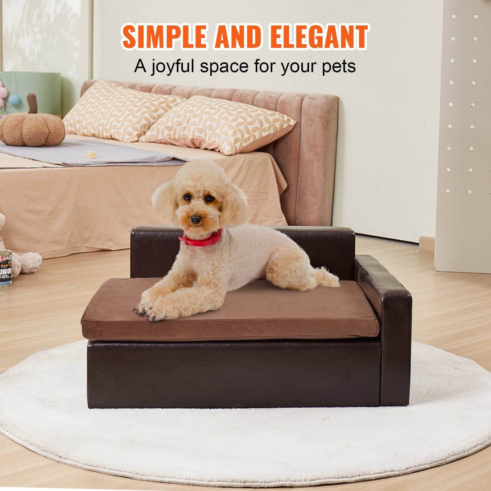 Purrfect Pet Kingdom Noble Pet Sofa for Medium Dogs Purrfect Pet Kingdom