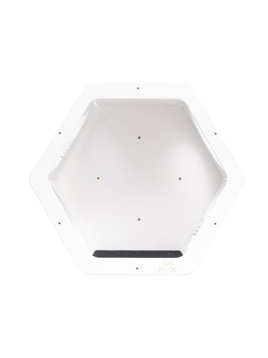 Cat Climbing Wall Shelves White