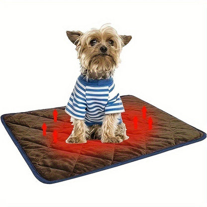Purrfect Pet Kingdom Warming Dog and Cat Bed - 5 Layer Comfort L Brown Purrfect Pet Kingdom
