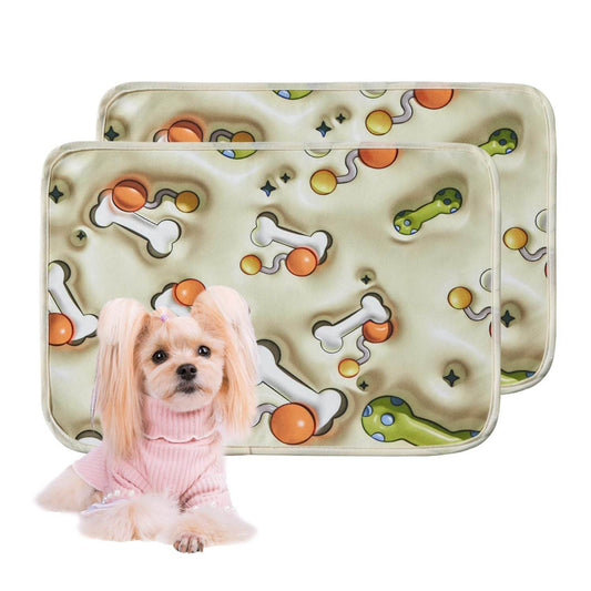 Purrfect Pet Kingdom Washable Training Pads for Puppies 18"*24"(2 Pcs) Toys Purrfect Pet Kingdom