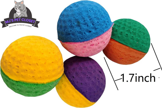 Playtime just got a whole lot cuter with our Mini Cat Foam Soccer Balls! 🐾🎉 Perfect for your furry friend! 🐱💚💙 #CatToys #PetPlaytime