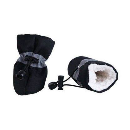 Purrfect Pet Kingdom Waterproof Dog Shoes for Winter M Black-United States Purrfect Pet Kingdom