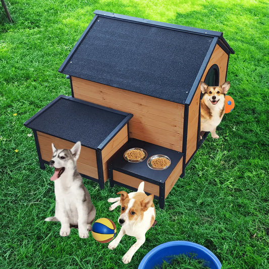 Purrfect Pet Kingdom Weatherproof Portable Dog House Purrfect Pet Kingdom