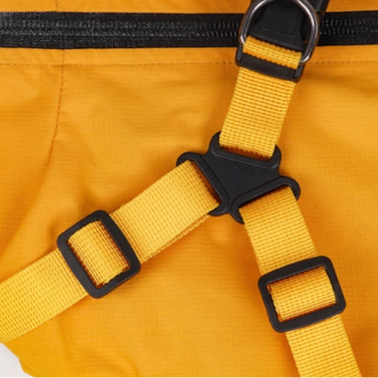 Milou & Lumi Dog Waterproof Reflective Jacket with Harness