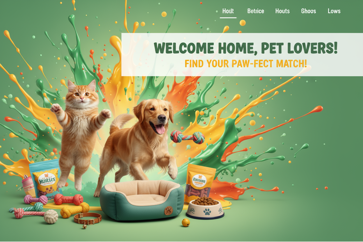 Welcome Hero - Pets Together
