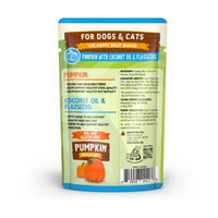 Weruva Pumpkin Patch Up! Pumpkin with Coconut Oil & Flaxseeds Wet Dog & Cat Pouch (1.05oz)