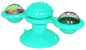 Purrfect Pet Kingdom Whisker Windmill Spinning Cat Toy Blue Purrfect Pet Kingdom