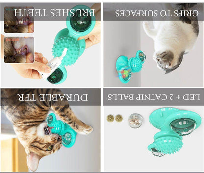 Purrfect Pet Kingdom Whisker Windmill Spinning Cat Toy Purrfect Pet Kingdom