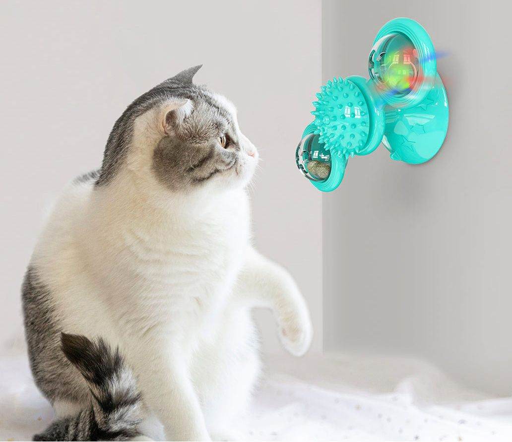 Purrfect Pet Kingdom Whisker Windmill Spinning Cat Toy Purrfect Pet Kingdom