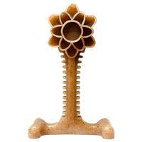 Honey Bone Dental Flower Tower - Indestructible Nylon Dog Chew Toy XL | USA
