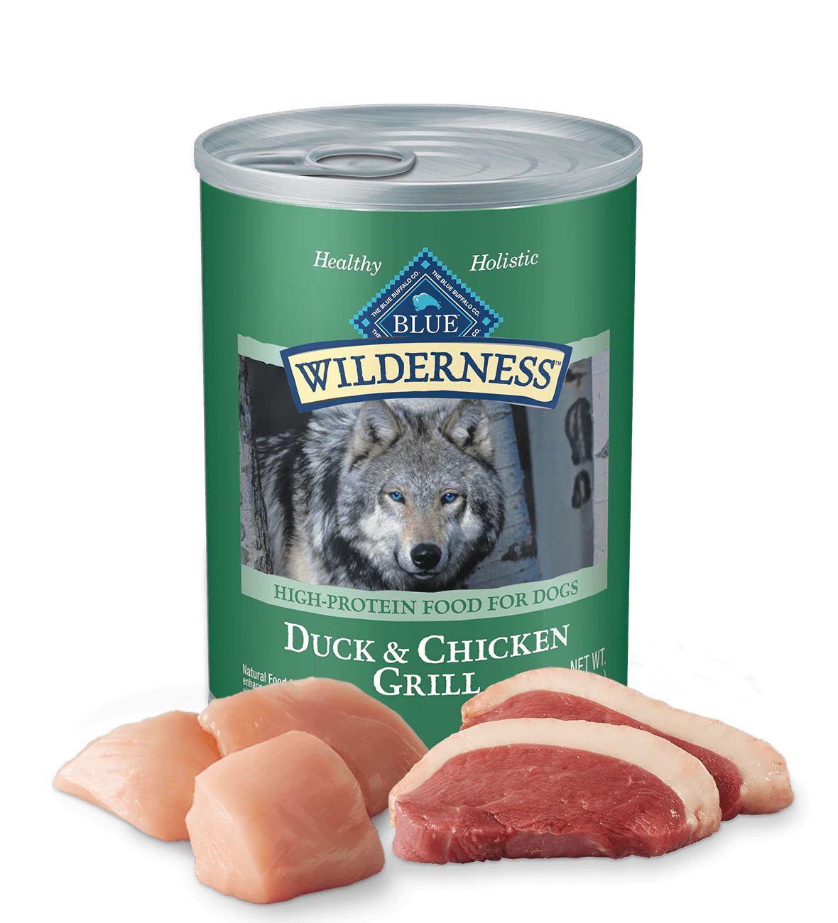 Blue Buffalo Wilderness Duck & Chicken Grill Wet Dog Can (12.5oz)