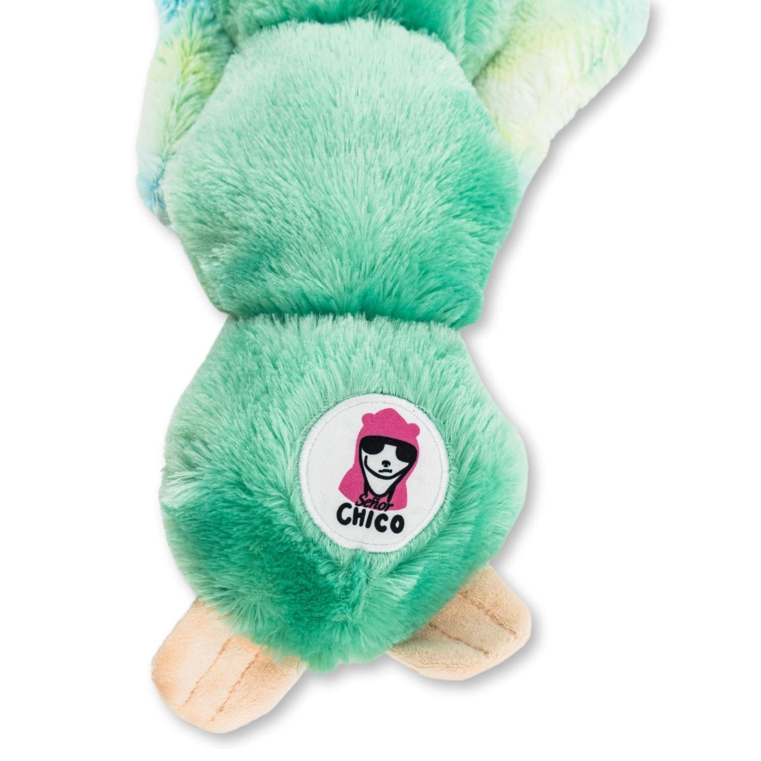 Dog Treats Mystical Mint Winged Sloth Plush Toy with Essenti - close up product image for dog treats