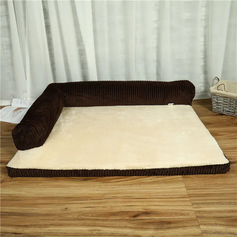 Pet Dog Bed Soft Plush Comfortable Small Medium 🛏️