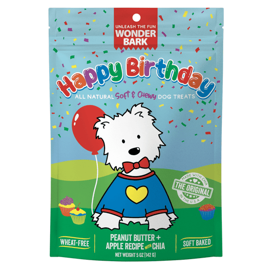 Wonder Bark Everyday Happy Birthday Dog Treats Soft Baked
