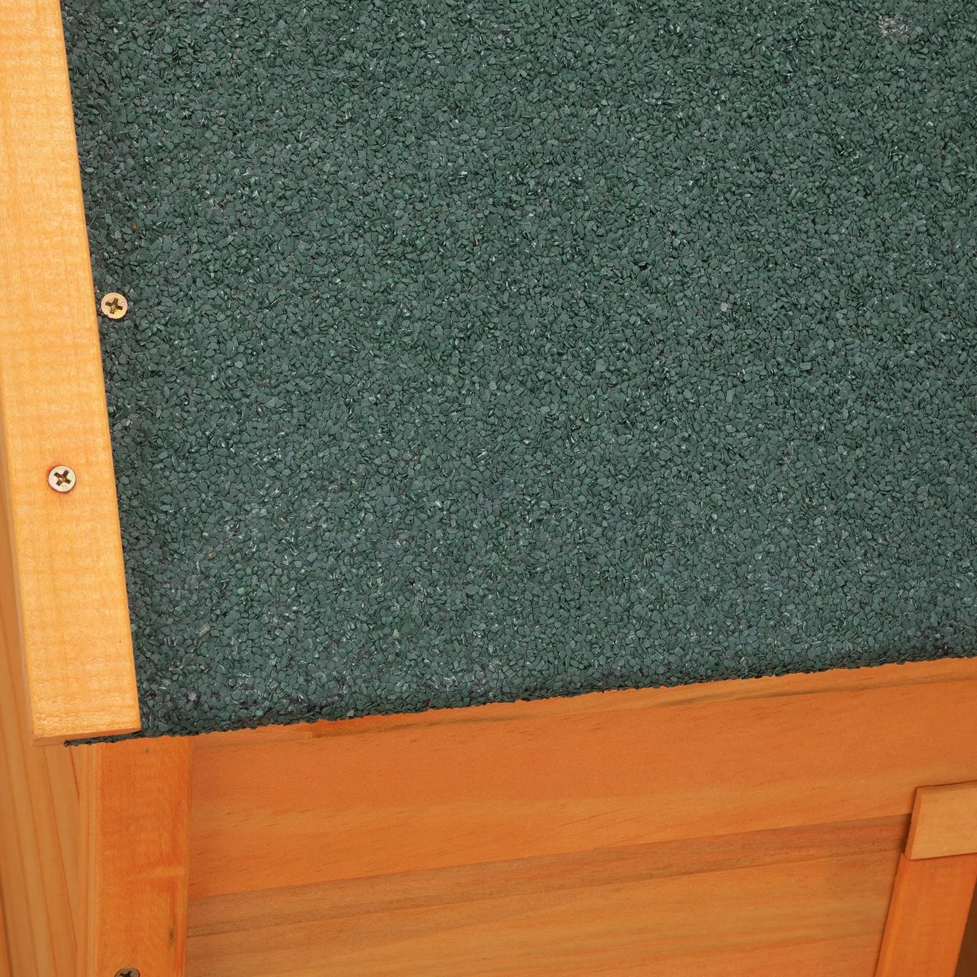 Purrfect Pet Kingdom Wooden Dog House with Platform Purrfect Pet Kingdom