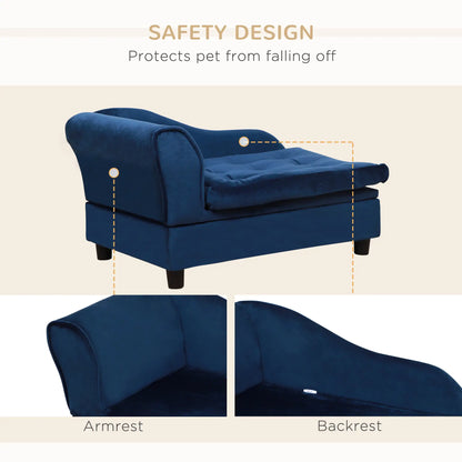 Dog Bed Luxury Small Hidden Storage Premium 🛏️