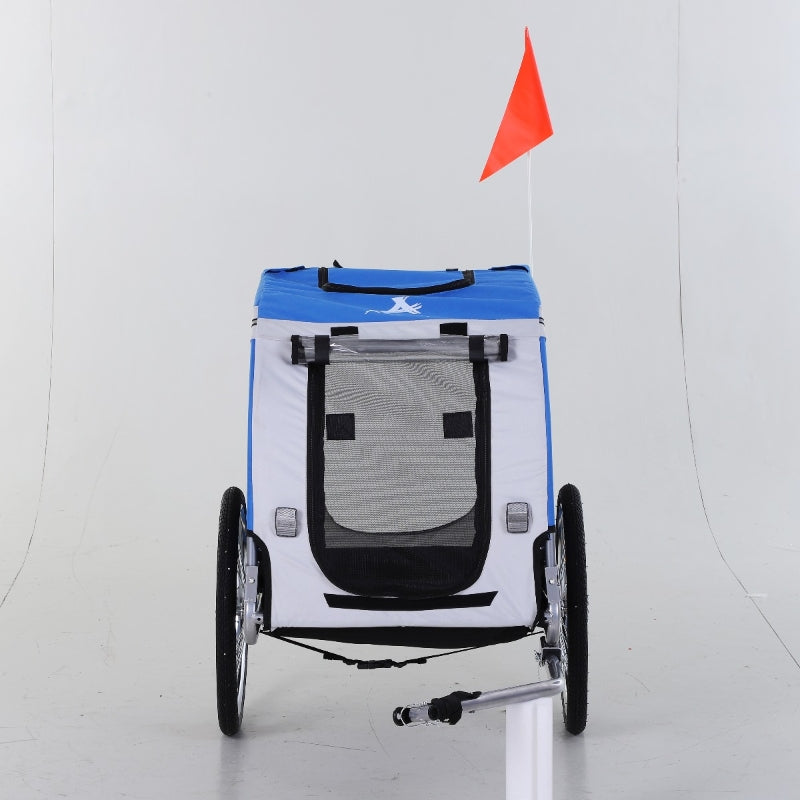 Bike Trailer Cargo Cart for Dogs and Pets - Purrfect Pet Kingdom