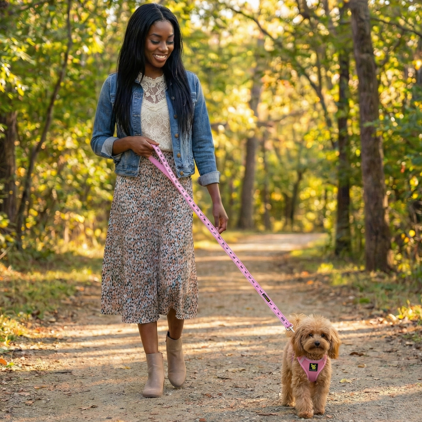 Dog Harness EcoBark Step In Harness XXXS to Small Breeds- - gallery product image for dog harness