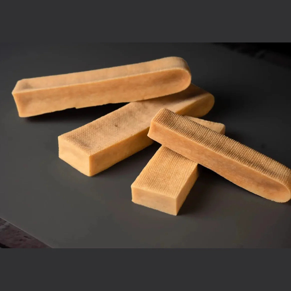 K9 Outdoors yak cheese chews for dogs made from natural ingredients for long-lasting enjoyment