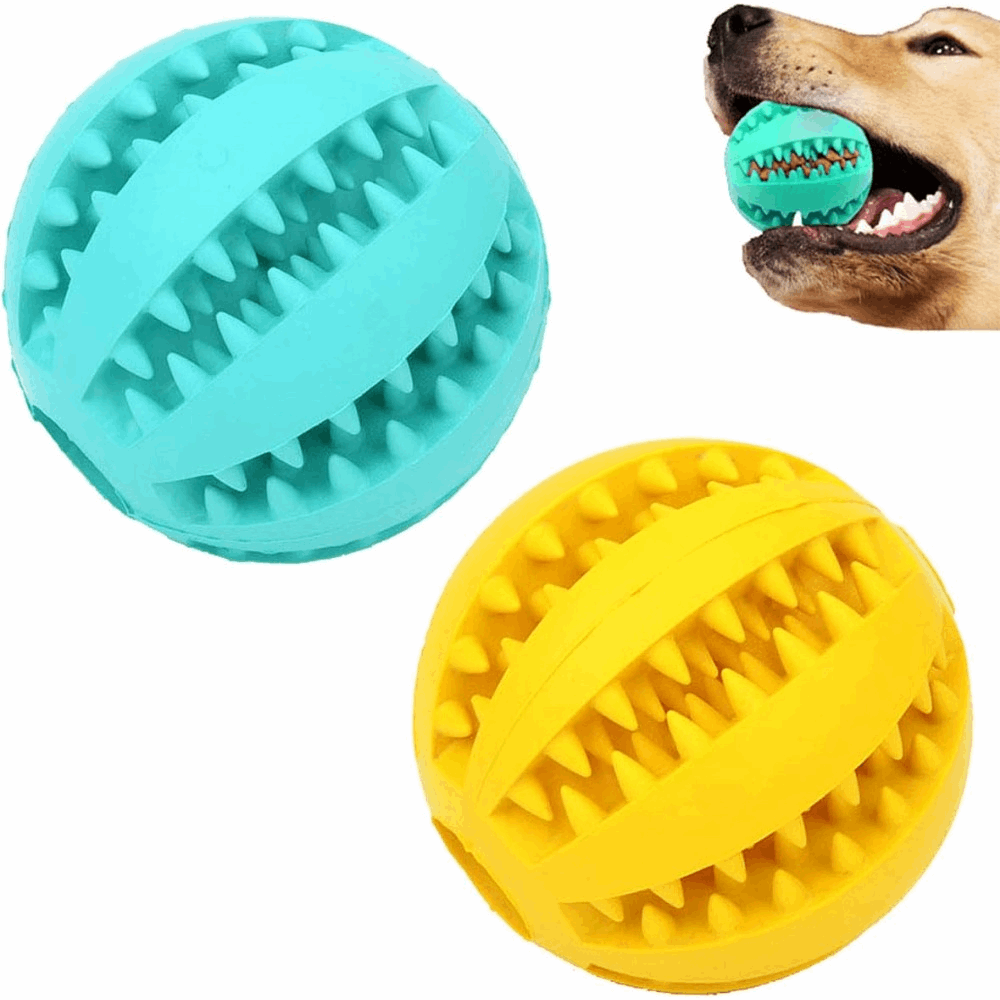 Dog Treat Toy Ball, Dog Tooth Cleaning Toy, Interactive toys
