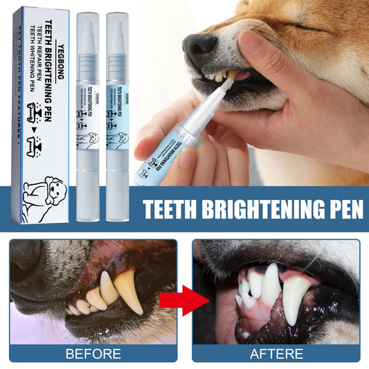 V.I.P Digital Presence cat dental care tool teeth brightening pen with before and after images