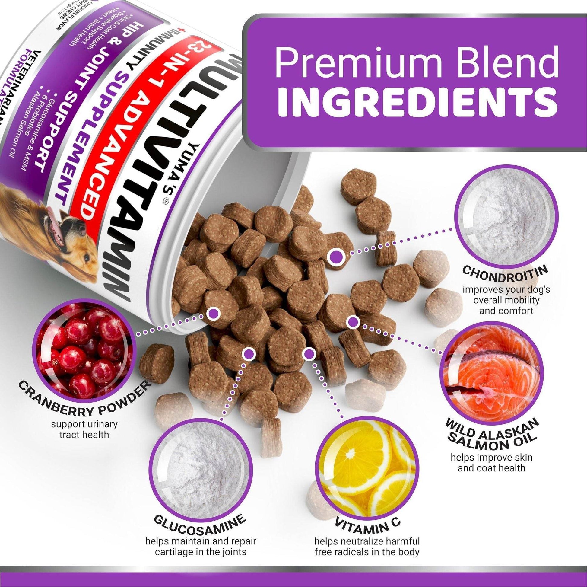 Purrfect Pet Kingdom Joint Support Supplements for Dogs Purrfect Pet Kingdom