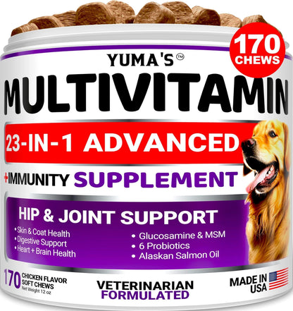Purrfect Pet Kingdom Senior Dog Joint Support Supplement 170 Chews Yuma'S Purrfect Pet Kingdom
