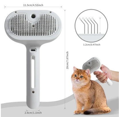 KONG Self-Cleaning Pet Grooming Brush for Dogs and Cats XL